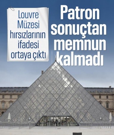 Fransa'da Louvre Müzesi'ni soydular ama patron beğenmedi: Daha fazlasını alabilirdiniz