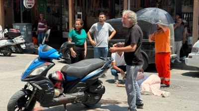 Antalya'da kaza sonrası örnek dayanışma