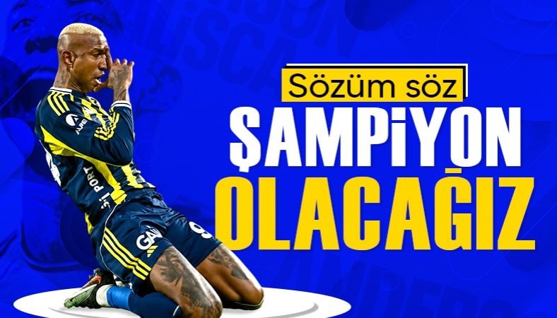 Anderson Talisca'nın şampiyonluğa inancı tam: Taraftarlara söz verdi!