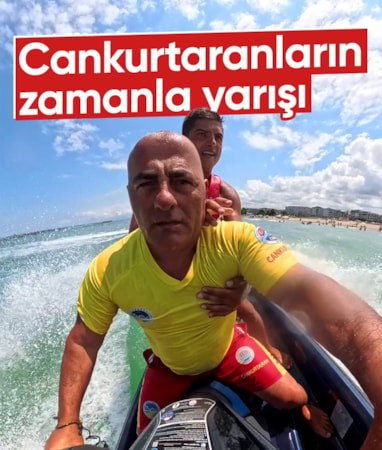 Sakarya'da akıntıya kapılan 15 yaşındaki kız çocuğu için cankurtaranlar zamanla yarıştı