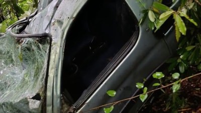 Rize'de uçuruma yuvarlanan araçta sürücü hayatını kaybetti