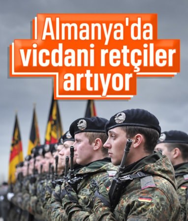 Almanya'da vicdani ret başvurularında yükseliş: 2026'da rekor beklentisi