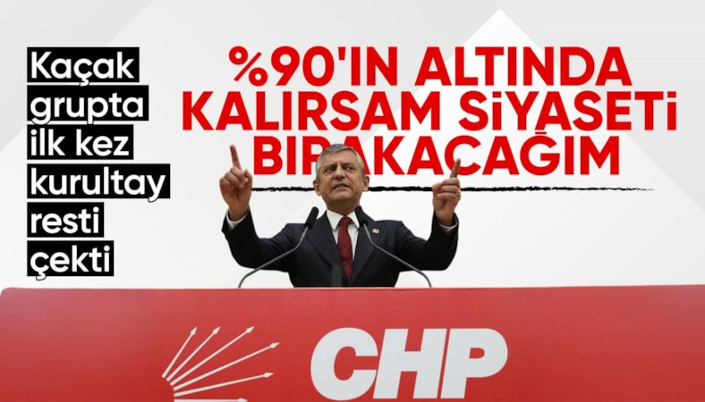 Özgür Özel'den Kılıçdaroğlu'na: Seçime girelim, kaybeden çekilsin