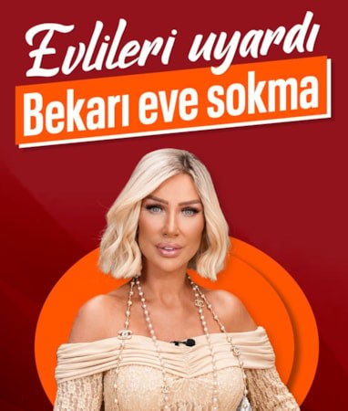 Evlileri uyardı