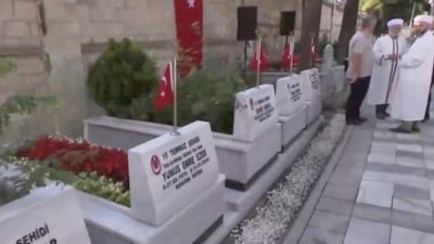 15 Temmuz'un 10. yıl dönümü: Edirnekapı'da şehitler dualarla anıldı