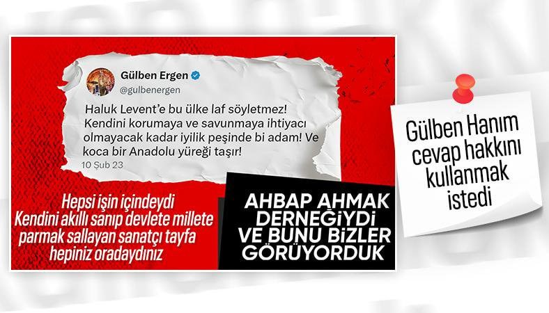 Gülben Ergen Ensonhaber'in manşetine yanıt verdi