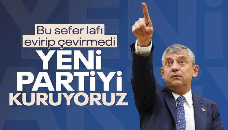 Özgür Özel, yeni partinin kurulacağını açıkladı