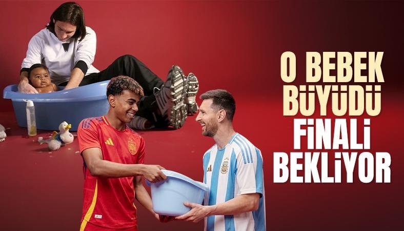 Yıllar önce yıkadığı bebekti: Lamine Yamal, Lionel Messi'nin rakibi olmaya hazırlanıyor