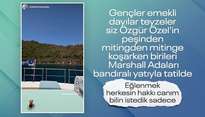 Selim İmamoğlu’nun lüks yat tatili: Marshall Adaları detayı dikkat çekti