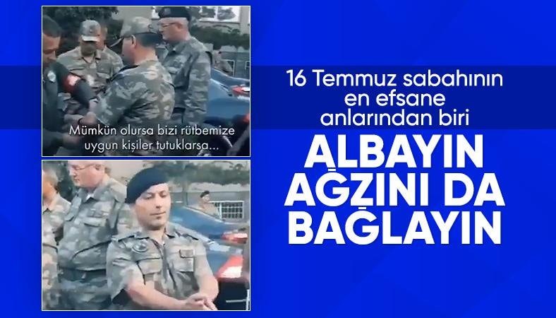 Darbeciye verilen ayar yeniden gündem oldu: Albayın ağzını da bağlayın