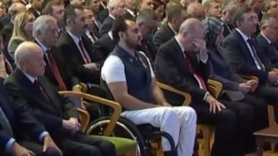 Cumhurbaşkanı Erdoğan TBMM'deki 15 Temmuz Anma Töreni'nde duygusal anlar yaşadı