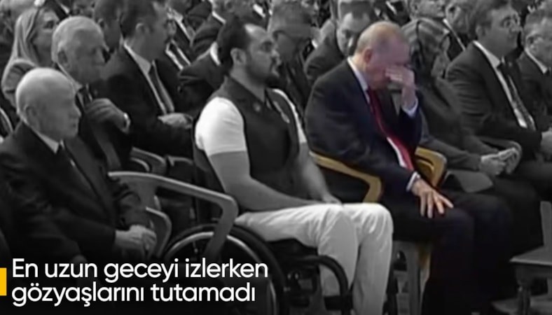Cumhurbaşkanı Erdoğan TBMM'deki 15 Temmuz Anma Töreni'nde duygusal anlar yaşadı