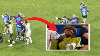 Kameralar yakaladı: Bellingham'ın Arjantinli futbolcuya neden tokat attığı ortaya çıktı