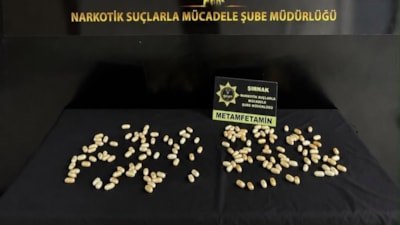 Şırnak'ta İranlı iki kişi 151 parça halinde yuttukları metamfetaminle yakalandı