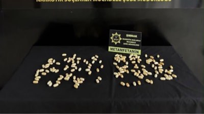 Şırnak'ta yuttukları 151 kapsülde yaklaşık 1 kilogram metamfetamin ele geçirildi