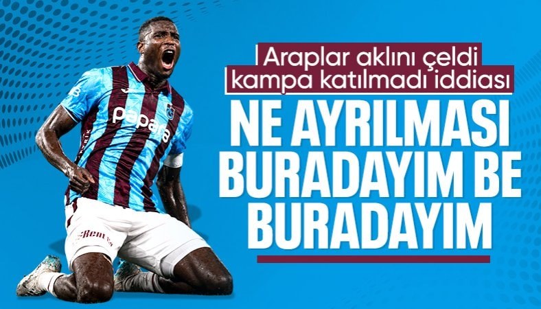 Trabzonspor'da Paul Onuachu geri döndü