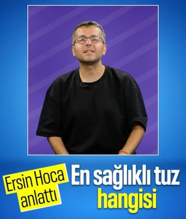 Diyetisyen Ersin Özdemir anlattı: En sağlıklı tuz hangisidir