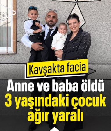 Yalova'da motosiklet faciası: Anne ve baba yaşamını yitirdi, 3 yaşındaki çocuk ağır yaralı