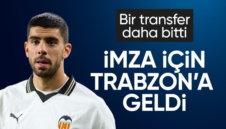 Trabzonspor'un yeni transferi Cenk Özkacar, şehre geldi!
