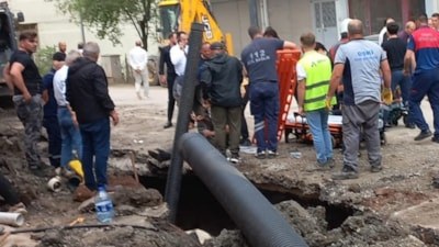 Ordu'da 2 işçi göçük altında kaldı