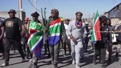Johannesburg'da göçmen karşıtı gösteri: Güvenlik önlemleri artırıldı