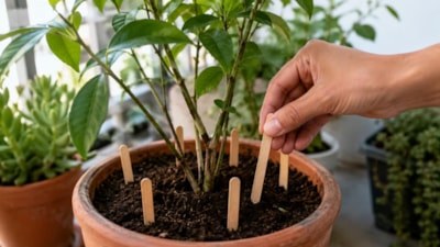 Bitkilerinizi kurtaracak dondurma çubuğu testi: Yanlış sulamayı önlüyor