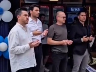 Tekirdağ'da tekel bayisi açılışına imam getirttiler dualar okuttular