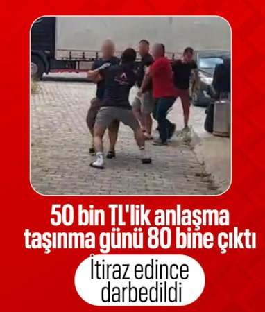 Gümüşhane'de nakliyeci dehşeti: Taşınma günü 30 bin lira daha istediler