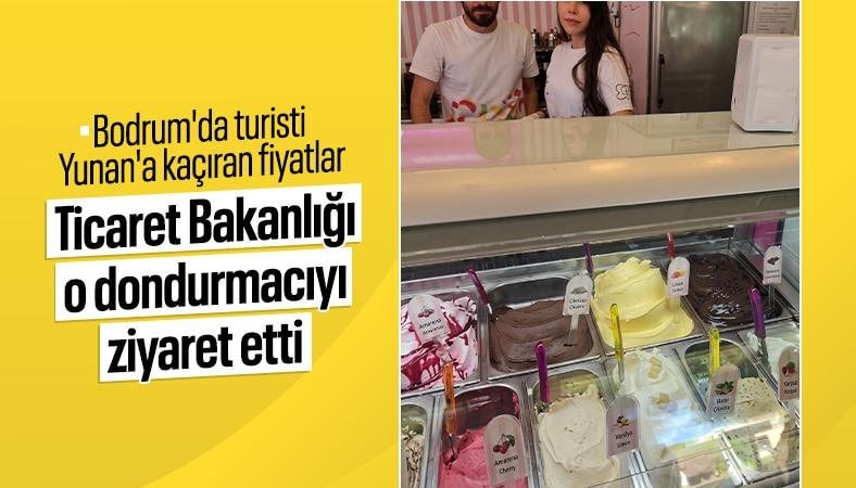 Muğla'da bir top dondurmaya 400 lira istediler: Ticaret Bakanlığı idari işlem uyguladı