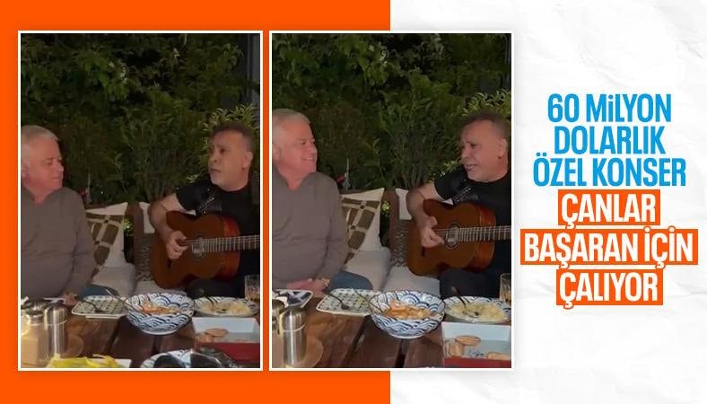 Haluk Levent'in, Hüseyin Başaran ile görüntüleri ortaya çıktı