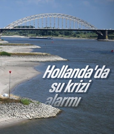Hollanda'da kuraklık nedeniyle 'su kıtlığı' ilan edildi