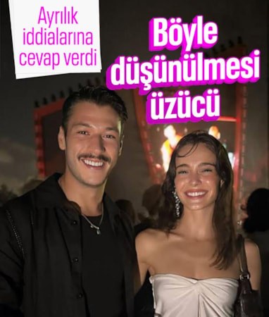 Hafsanur Sancaktutan ile ayrılık iddiaları vardı! Kubilay Aka noktayı koydu