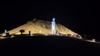 Karakuş Tümülüsü gece ışıklarıyla turizme yeni soluk getirdi