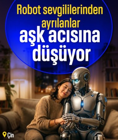 Çin'de yapay zekalı aşklara düzenleme: Ayrılık acısı çekiyorlar