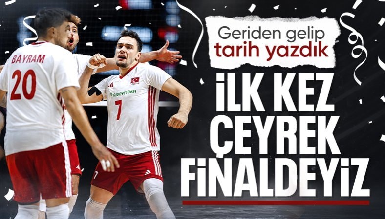 Filenin Efeleri'nden tarihi başarı: VNL Finalleri biletini kaptık!