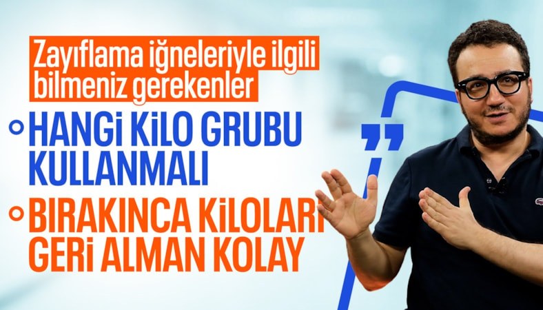 Oytun Erbaş: Zayıflama iğneleri kar zarar oranına göre işler
