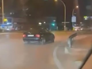 Bursa'da trafikte drift pahalıya patladı: 345 bin lira ceza