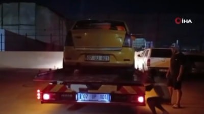 Antalya'da trafik kavgası: Taksi sürücüsü yaşlı adama yumruk attı