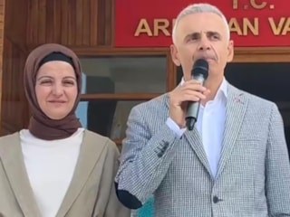 Görevden alınan Vali Mehmet Fatih Çiçekli, Ardahan’a veda etti