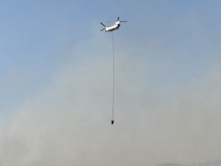 Muğla'daki orman yangınında bir mahalle tahliye edildi