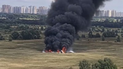 Rusya'da Su-57 savaş uçağı düştü