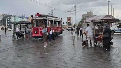 İstanbul'un bazı bölgelerinde yağmur etkili oldu