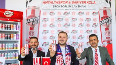 Sarıyer Kola, Antalyaspor’un Resmi İçecek Sponsoru Oldu
