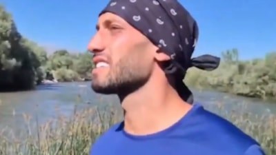 Hakan Çalhanoğlu, tatilini Bayburt'ta yapıyor