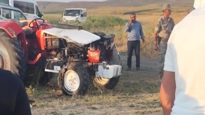 Van'da traktörün altında kalan kişi öldü