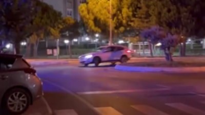 İstanbul Büyükçekmece'de drift tutkusu pahalıya patladı