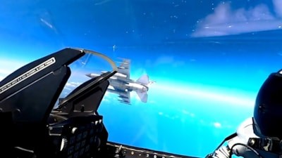 F-16’lardan Karadeniz semalarında eğitim uçuşu