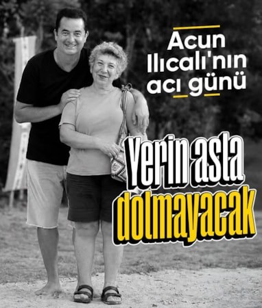 Acun Ilıcalı 'Yerin asla dolmayacak' diyerek duyurdu: Teyzesini kaybetti
