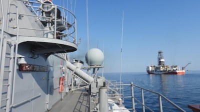MSB'den Mavi Vatan'da tam koruma: TCG Turgutreis, Yavuz ve Abdülhamid Han'ın yanında