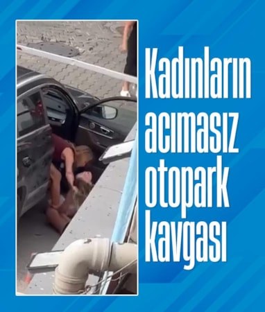 İstanbul'da iki kadın arasında saç saça kavga çıktı